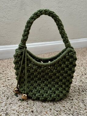 Madewell The Camren Rope Mini Bag - Laurel Green